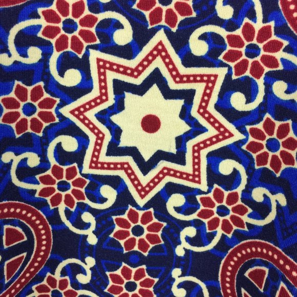 LuLaRoe Perfect T XS Geometric Tunic Slit Sides - Picture 3 of 8